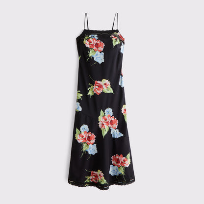 Abercrombie Cotton-Silk Blend Cutwork Slip Dress