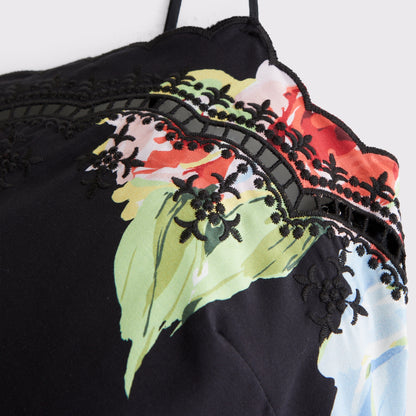 Abercrombie Cotton-Silk Blend Cutwork Slip Dress