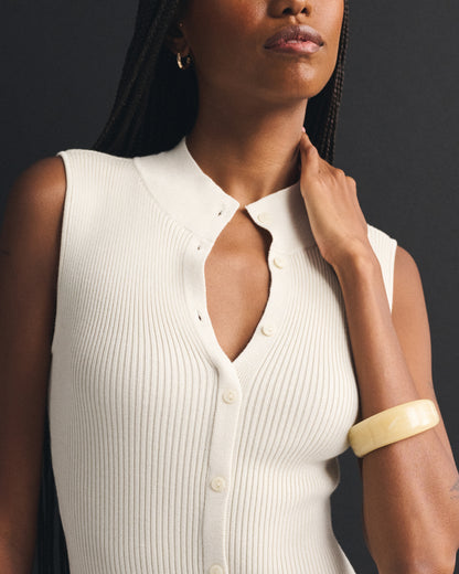 Abercrombie Mock Neck Midi Sweater Dress