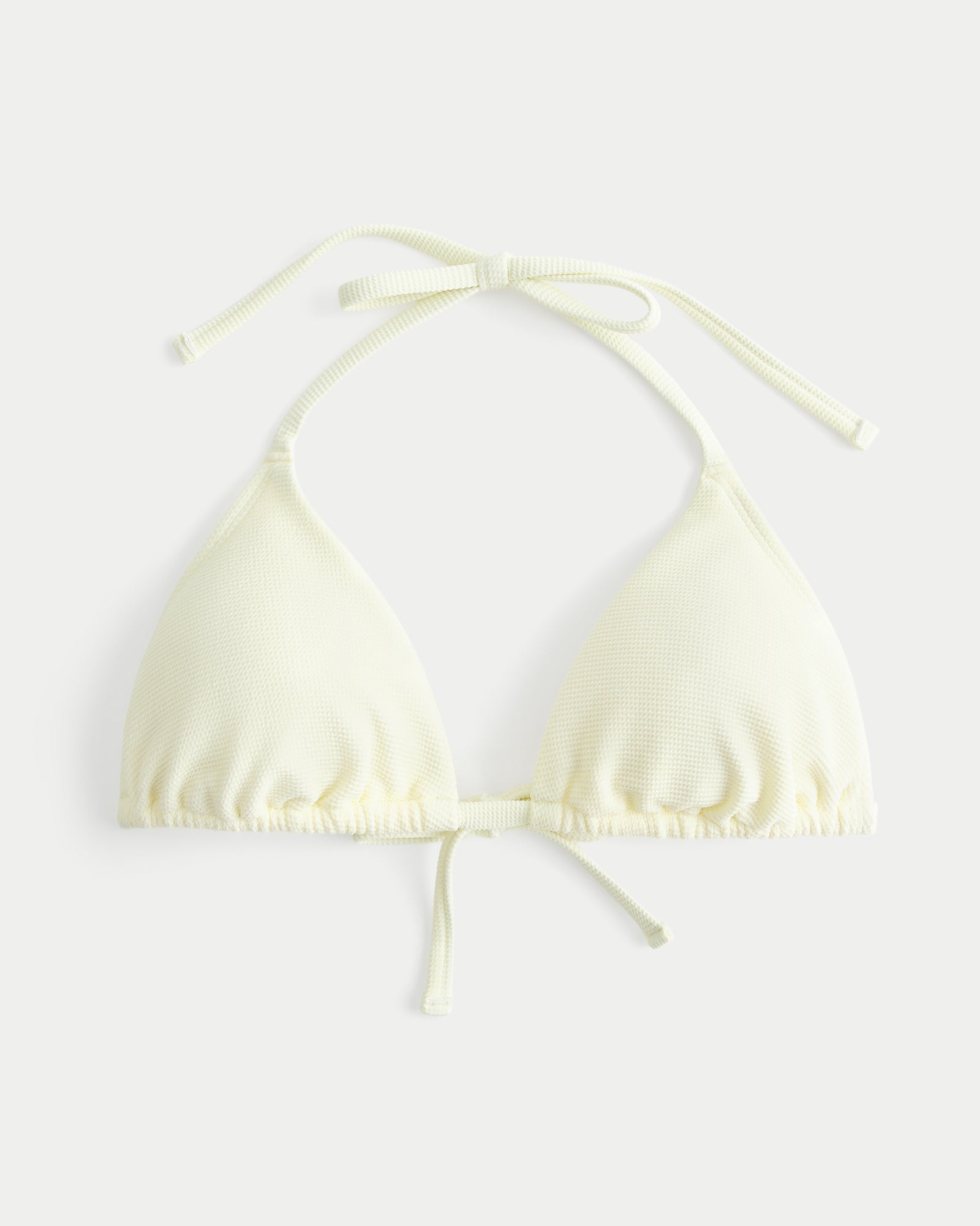 Hollister Waffle Triangle Bikini Top