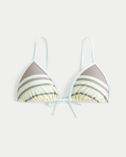 Hollister Applique Triangle Bikini Top