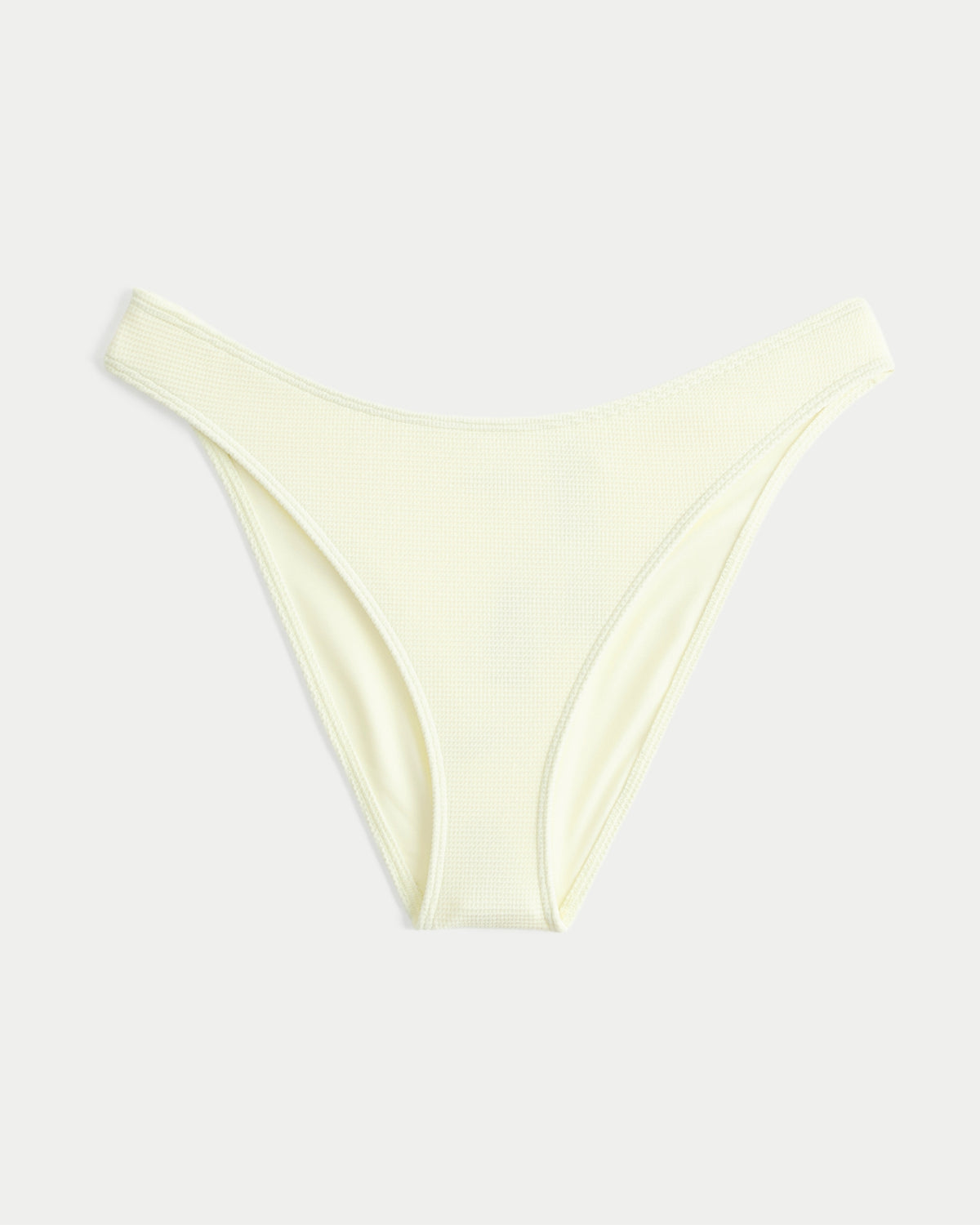 Hollister Waffle High-Leg Cheeky Bikini Bottom