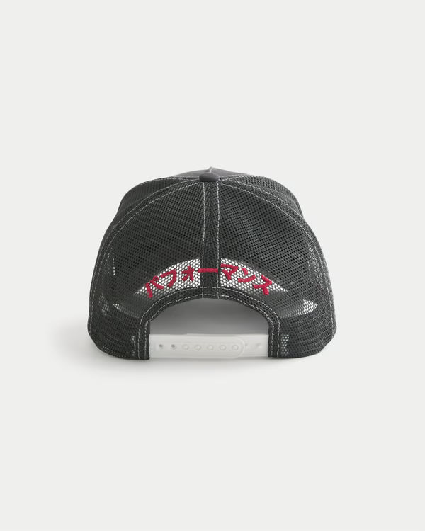 Hollister Toyota Supra Graphic Trucker Hat