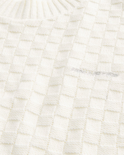 Hollister Boxy Textural Logo Crew Sweater