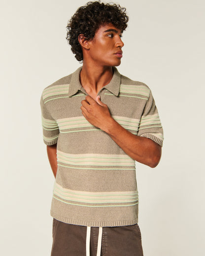 Hollister Boxy Sweater Polo