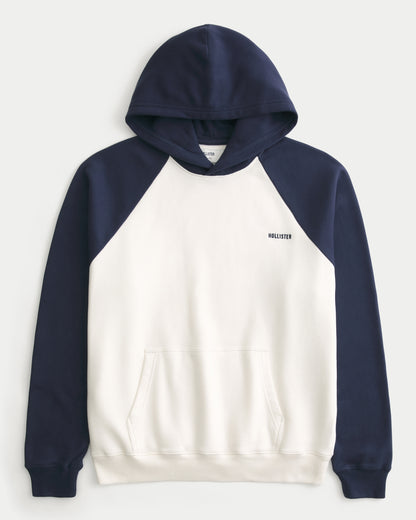 Hollister Boxy Logo Hoodie