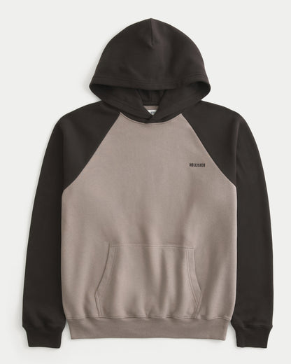 Hollister Boxy Logo Hoodie