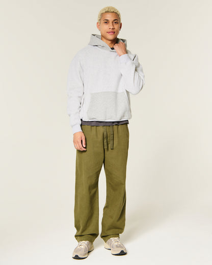 Hollister Boxy Two-Tone Hoodie