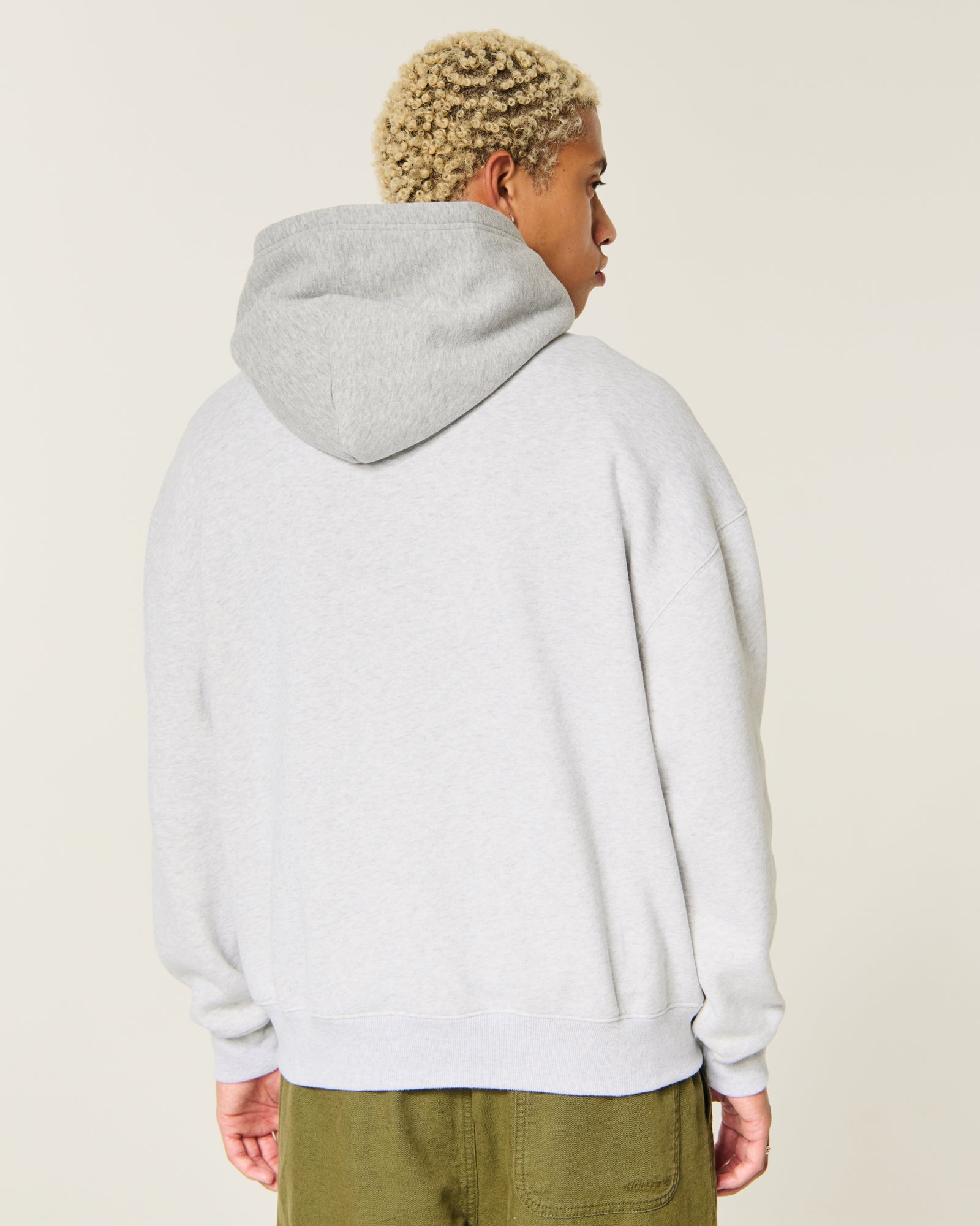 Hollister Boxy Two-Tone Hoodie