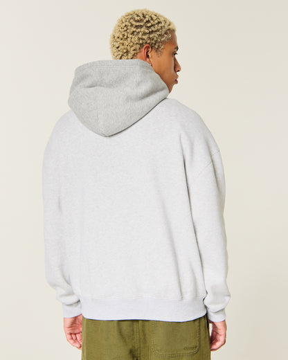 Hollister Boxy Two-Tone Hoodie