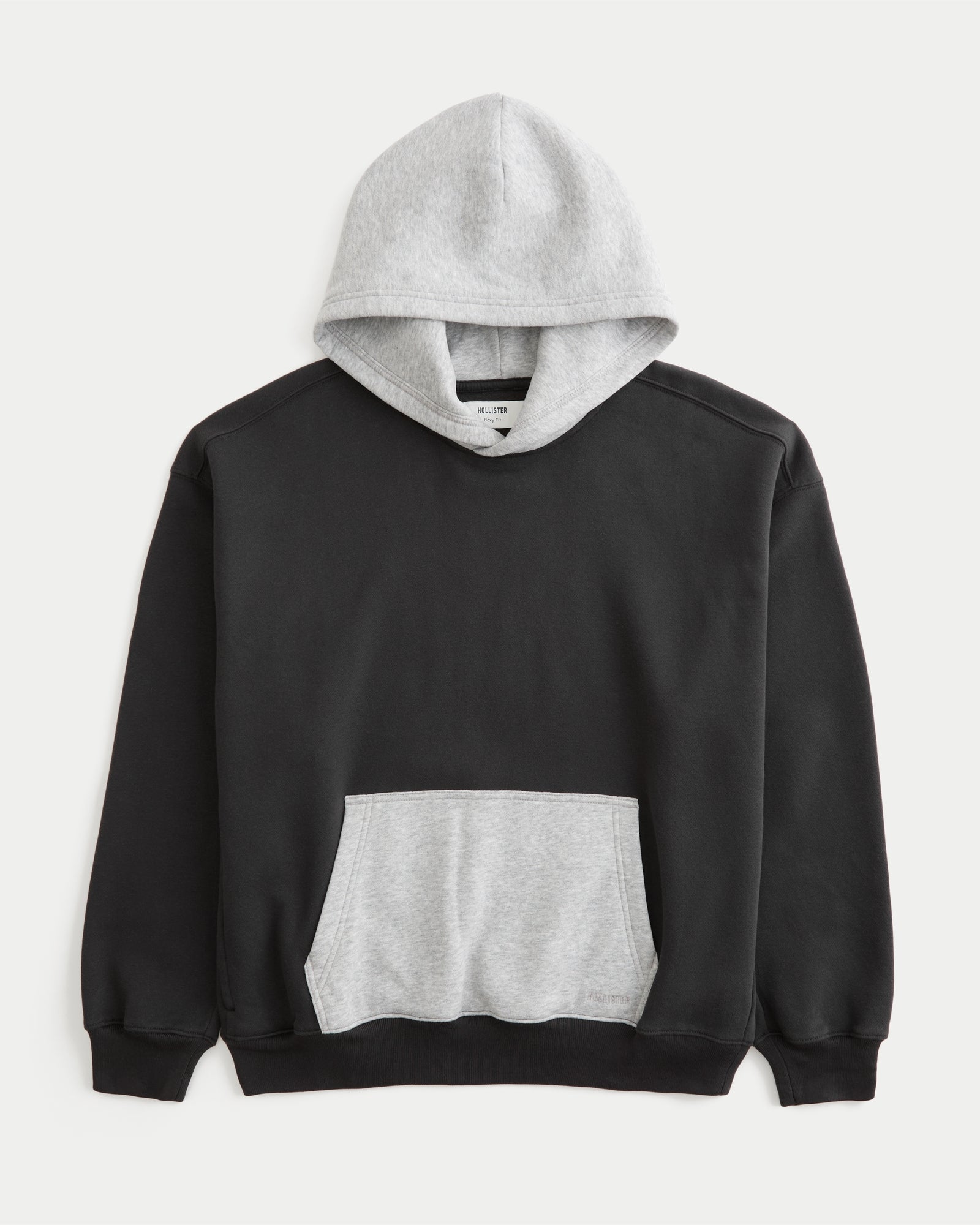Hollister Boxy Two-Tone Hoodie