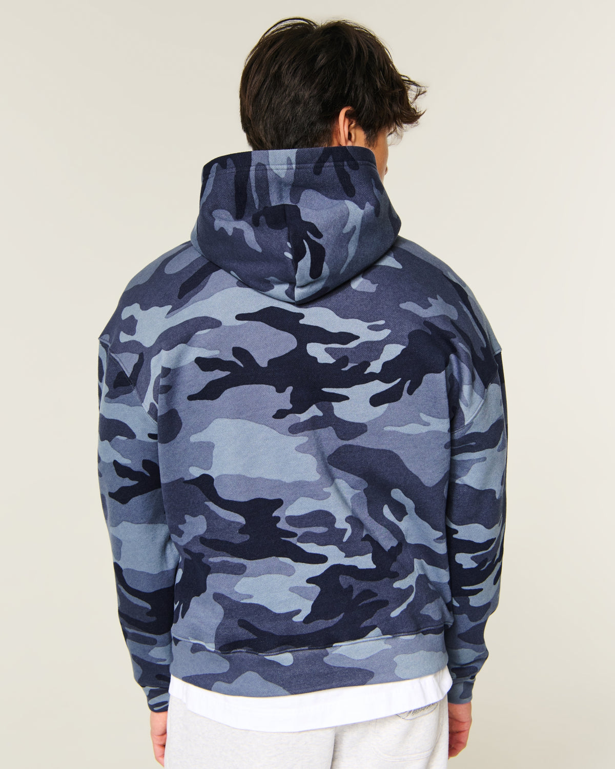 Hollister Boxy Camo Hoodie