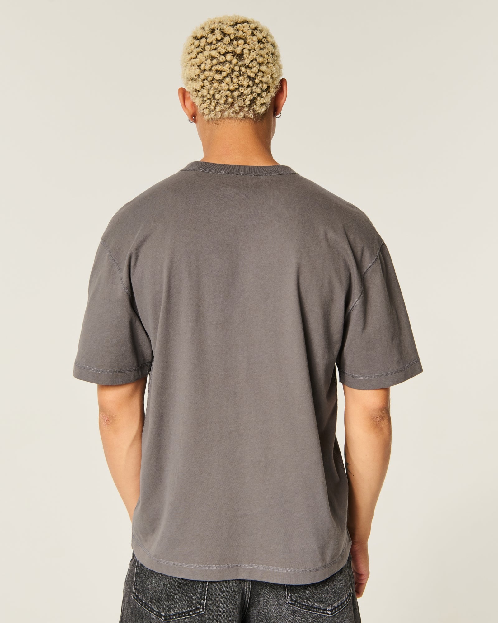 Hollister Reversible Cotton Crew Tee