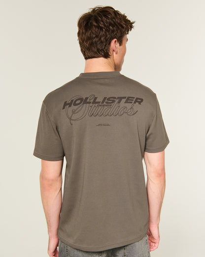 Hollister Relaxed Logo Cooling Tee