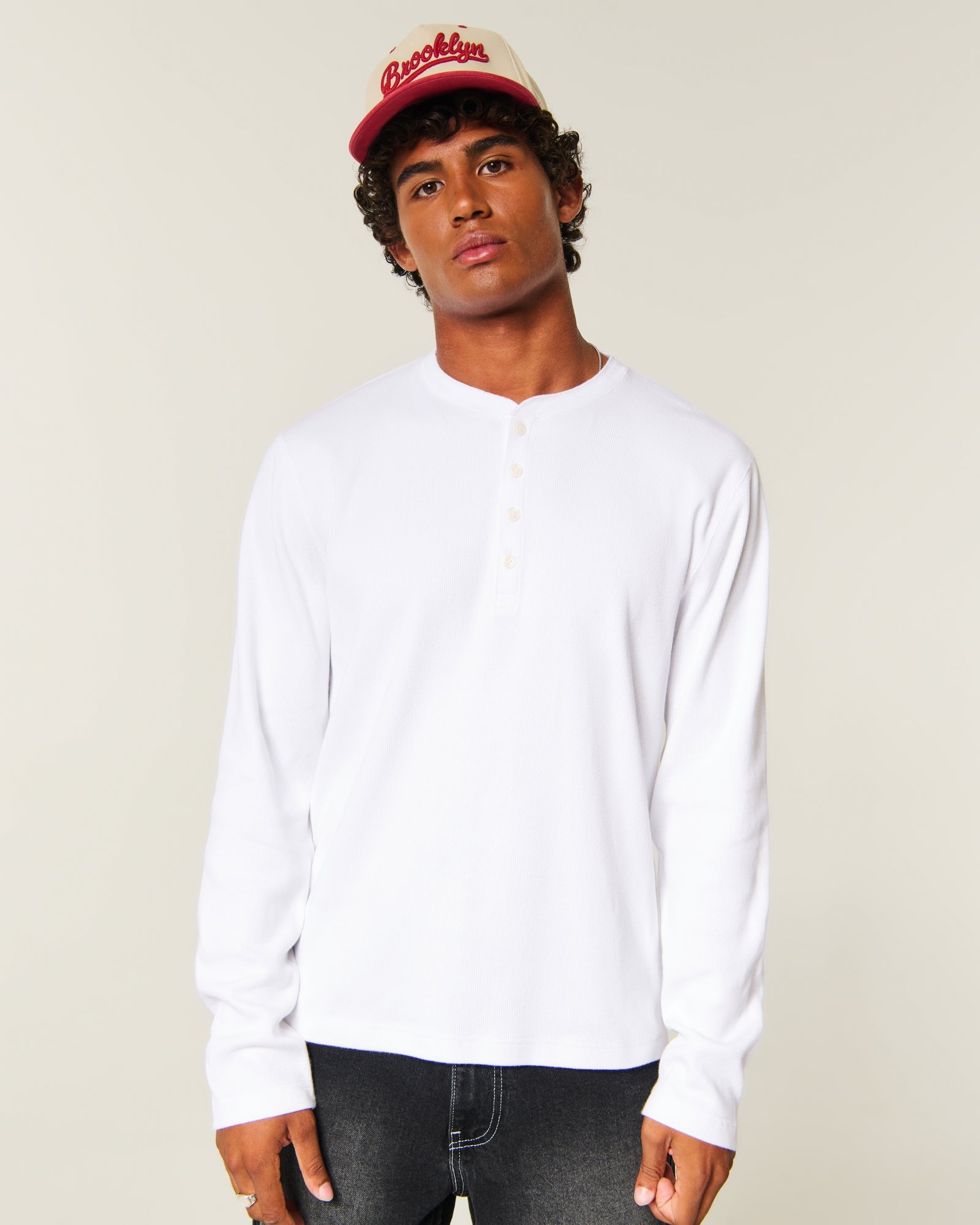 Hollister Rib Henley
