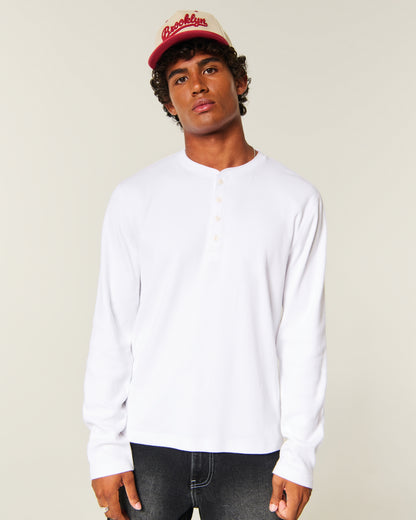 Hollister Rib Henley