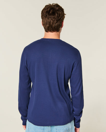 Hollister Rib Henley