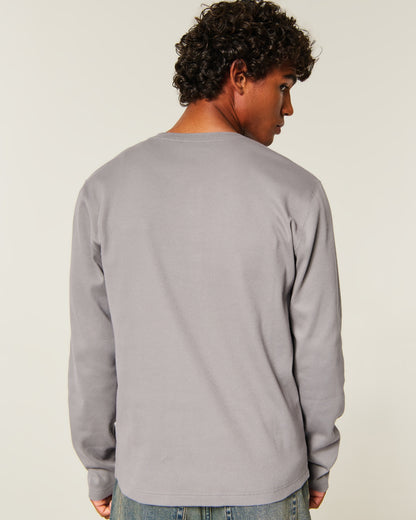 Hollister Rib Henley