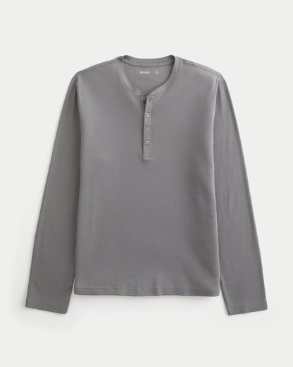 Hollister Rib Henley