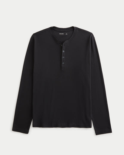 Hollister Rib Henley