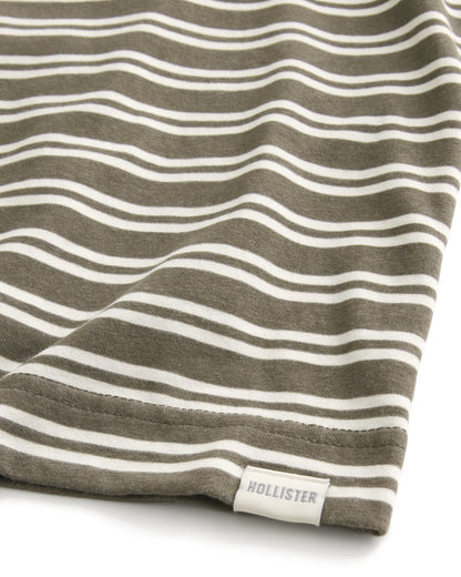 Hollister Relaxed Heavyweight Crew T-Shirt