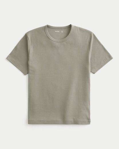 Hollister Rib Crew T-Shirt