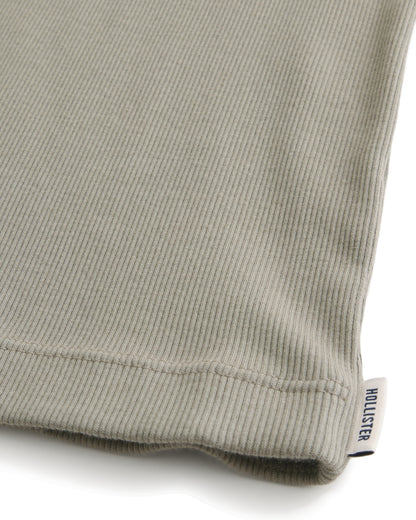 Hollister Rib Crew T-Shirt