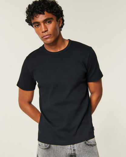 Hollister Rib Crew T-Shirt