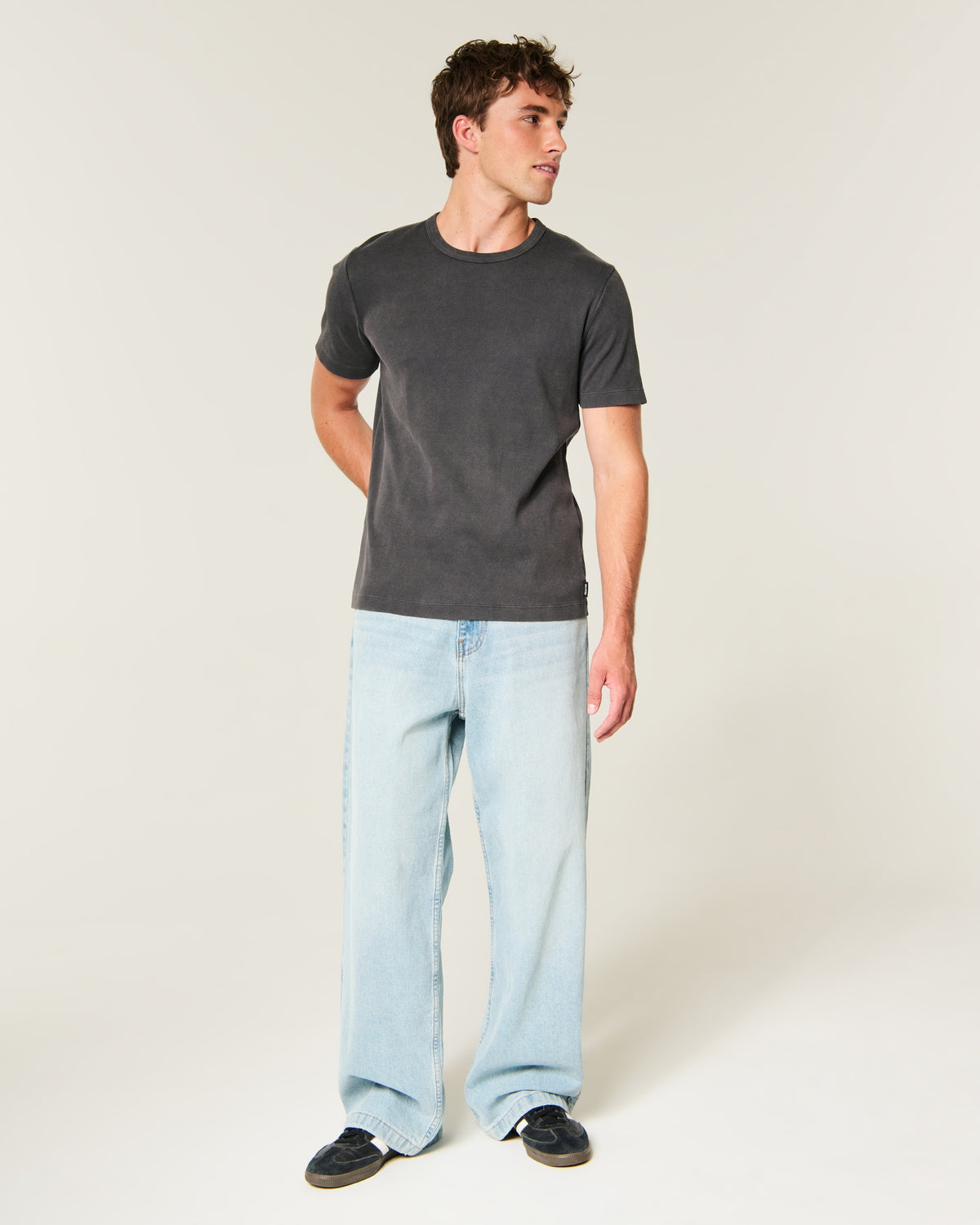 Hollister Rib Crew T-Shirt