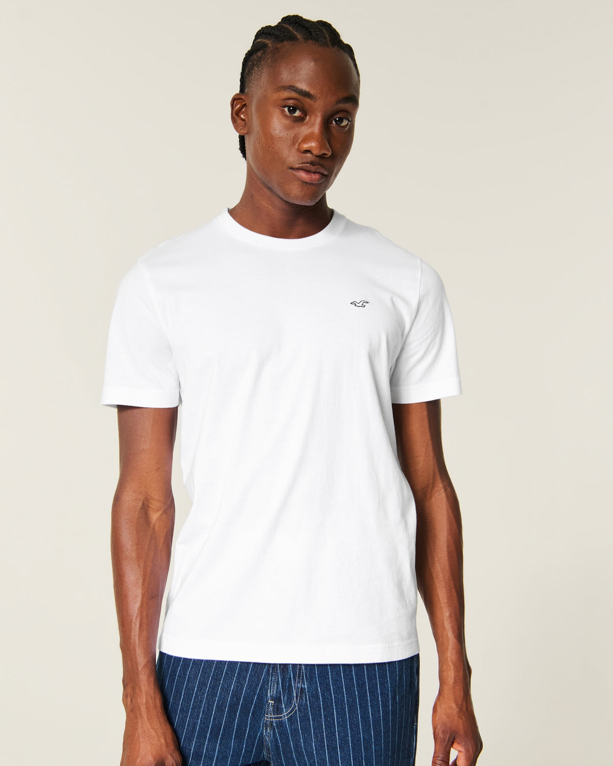 Hollister Must-Have Cotton Icon Ringer Tee