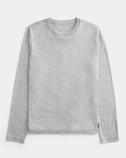 Hollister Long-Sleeve Cotton Layering T-Shirt