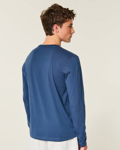 Hollister Long-Sleeve Cotton Layering T-Shirt