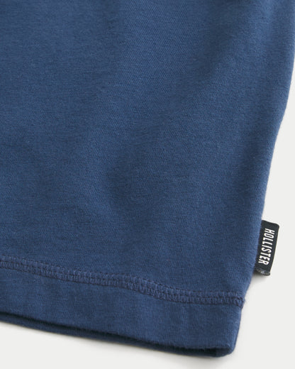 Hollister Long-Sleeve Cotton Layering T-Shirt