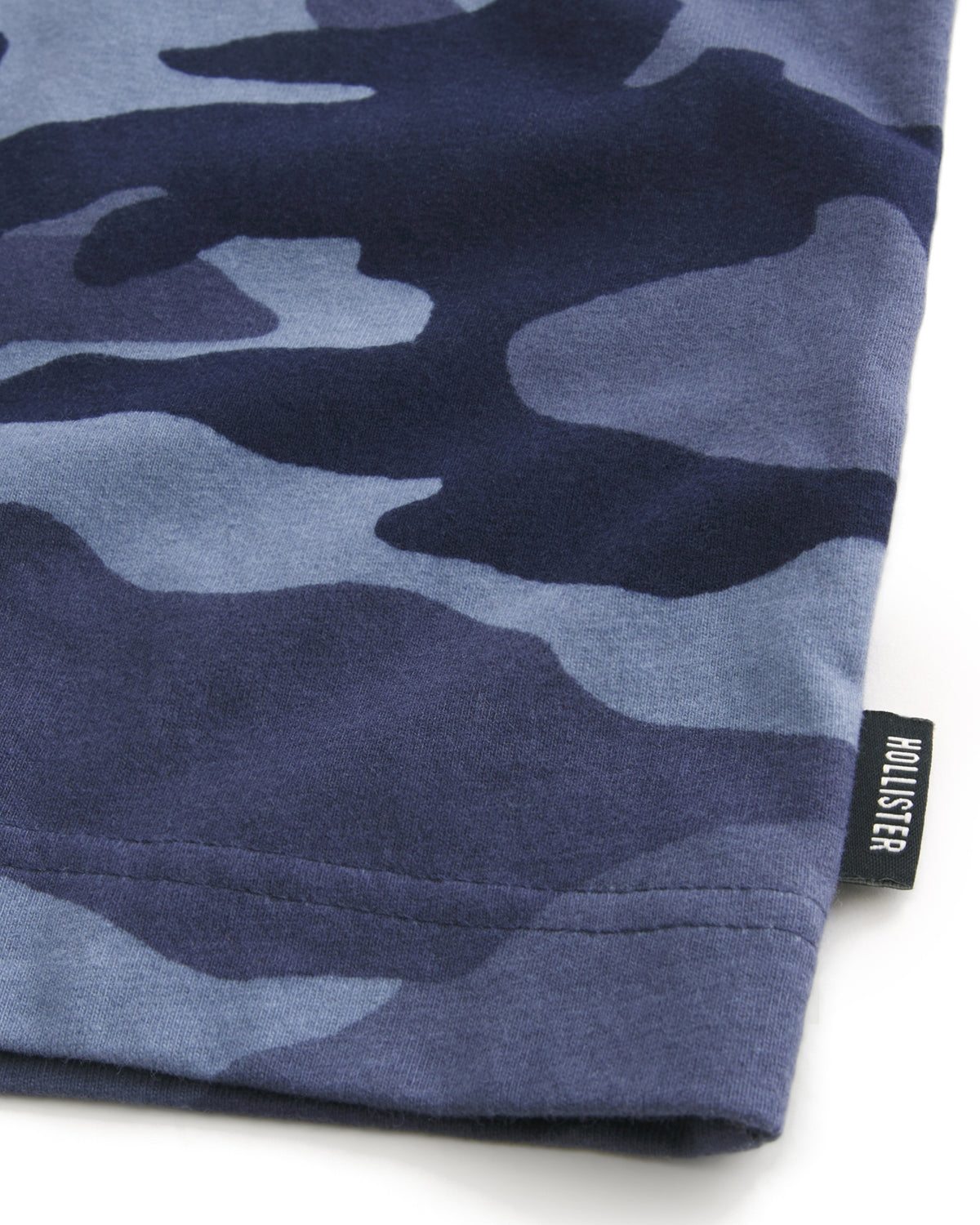 Hollister Boxy Heavyweight Camo Crew T-Shirt