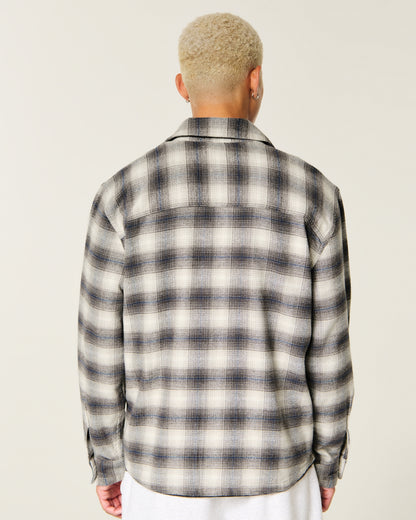 Hollister Boxy Flannel Shirt
