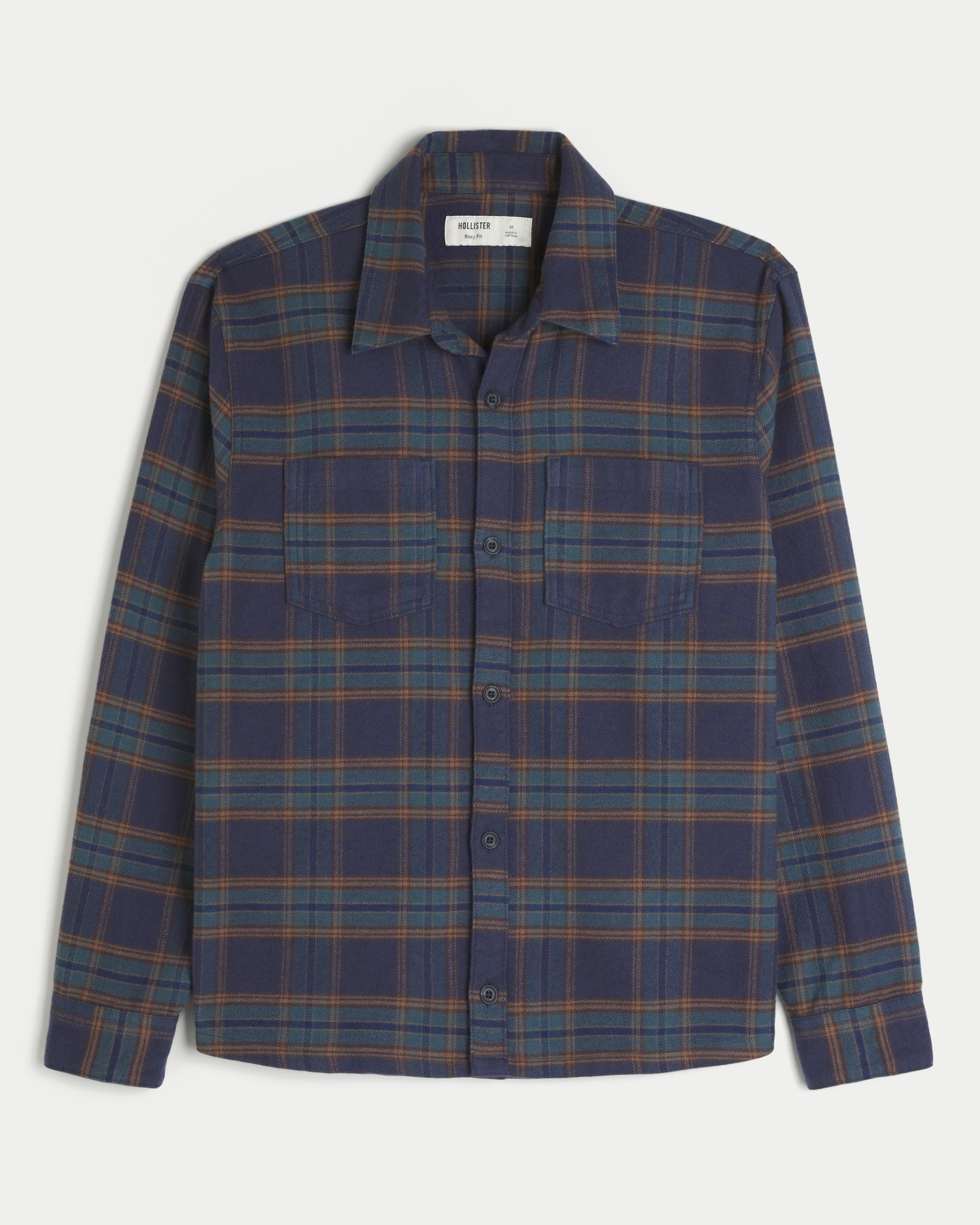 Hollister Boxy Flannel Shirt