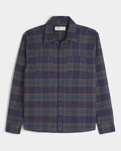 Hollister Boxy Flannel Shirt