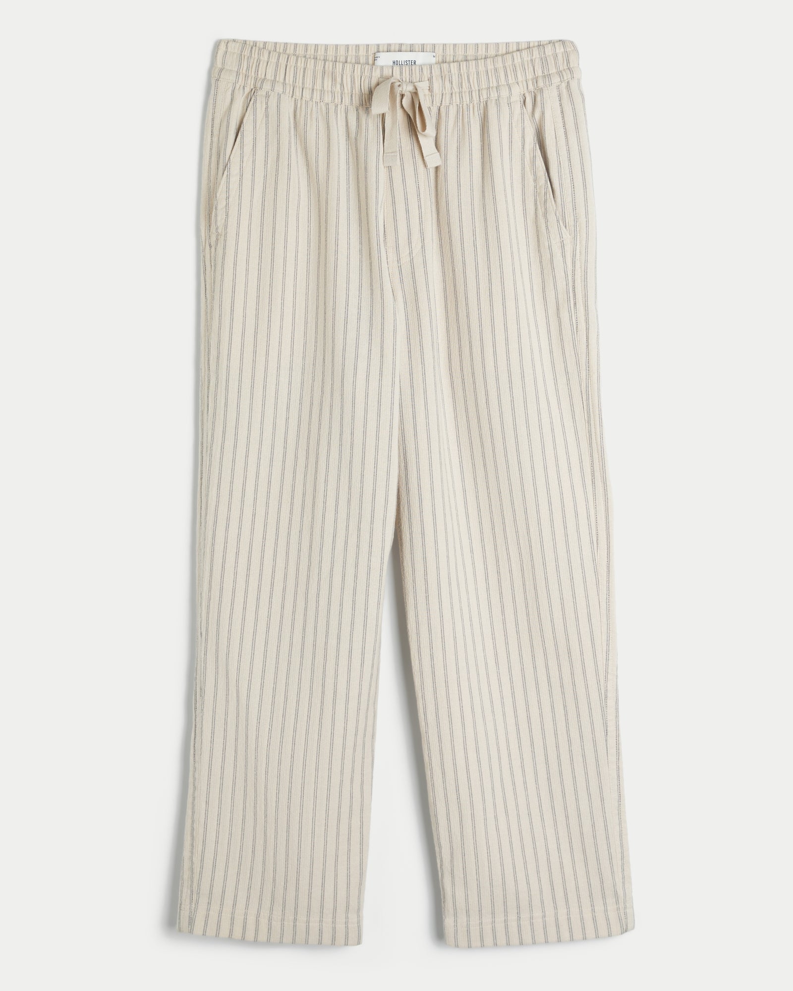 Hollister Textural Baggy Pull-On Pants