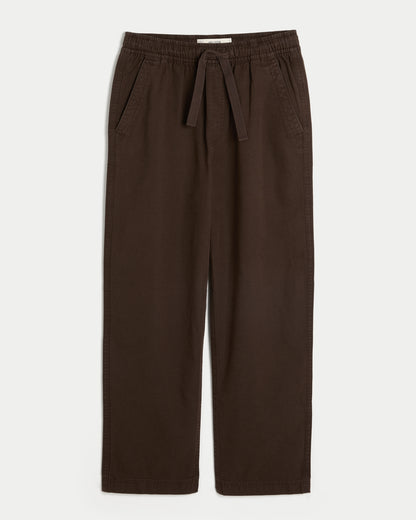 Hollister Baggy Canvas Pull-On Pants