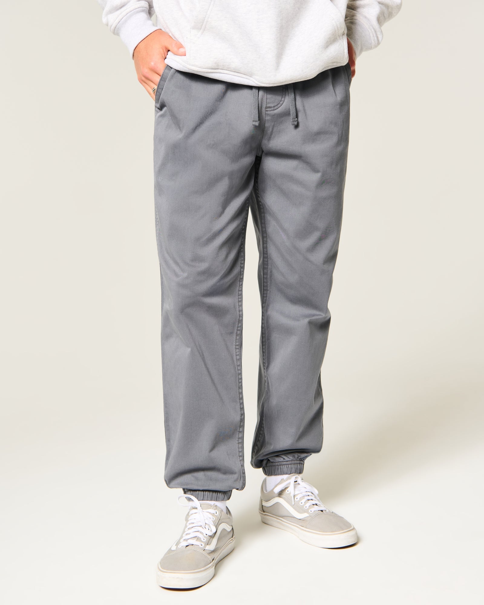 Hollister Loose Twill Cargo Joggers