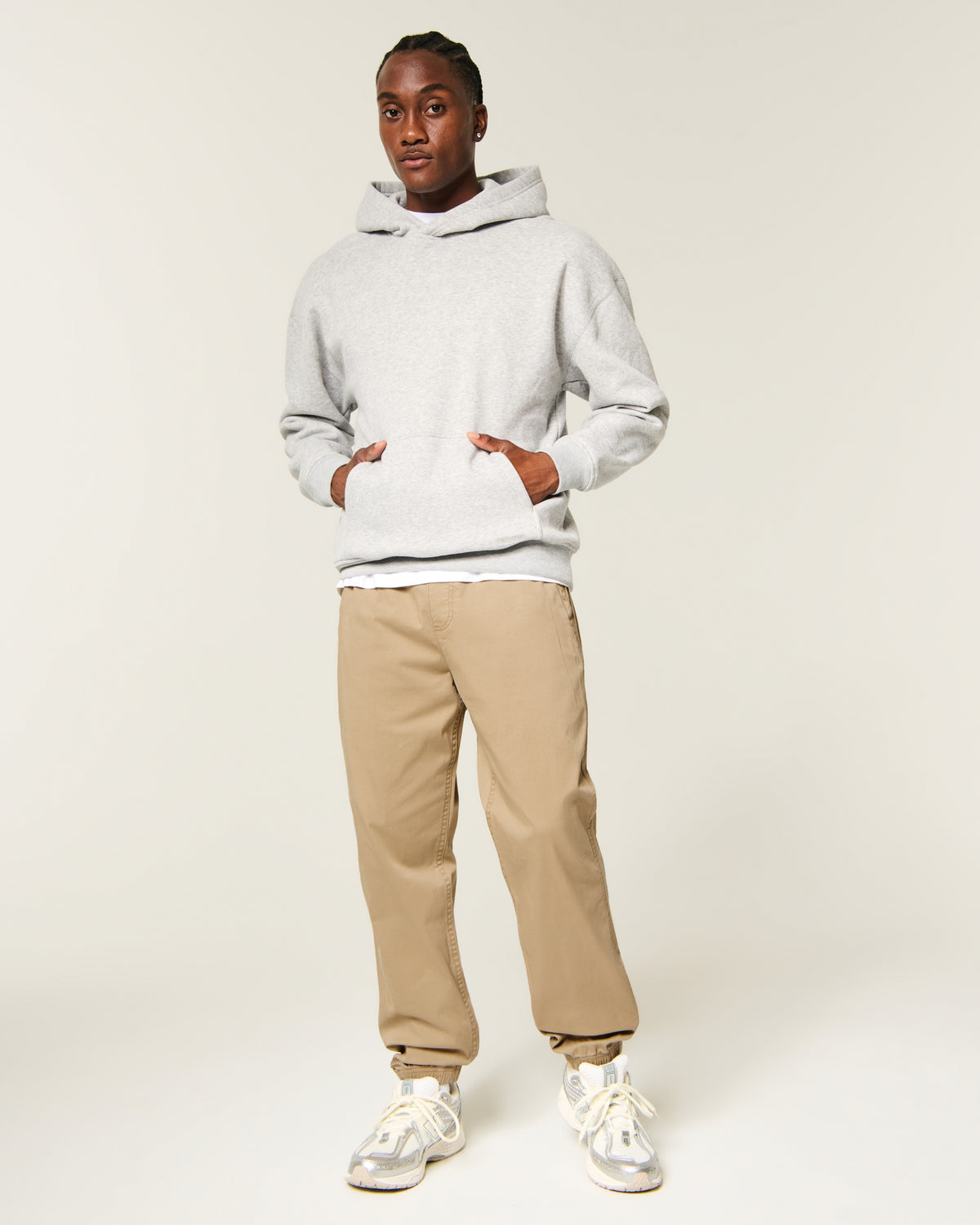 Hollister Loose Twill Cargo Joggers