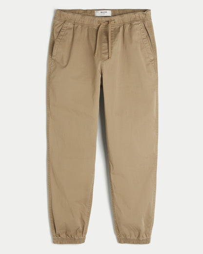 Hollister Loose Twill Cargo Joggers