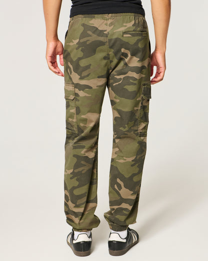 Hollister Loose Twill Cargo Joggers