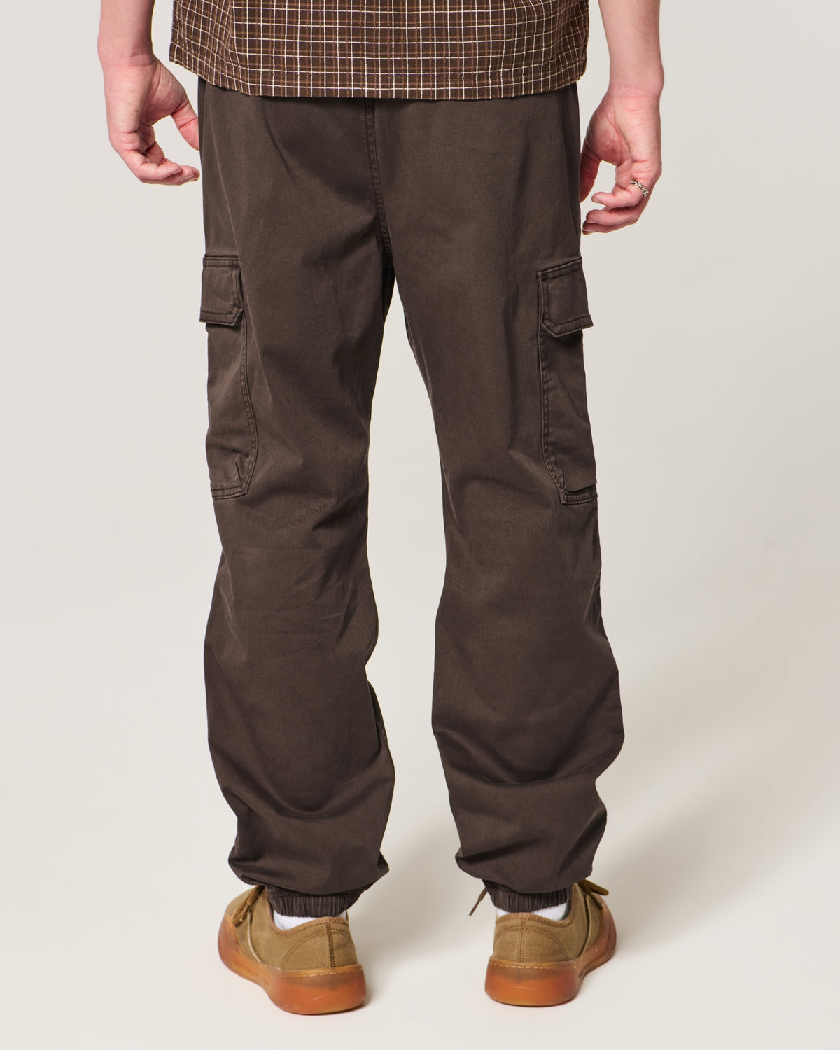 Hollister Loose Twill Cargo Joggers