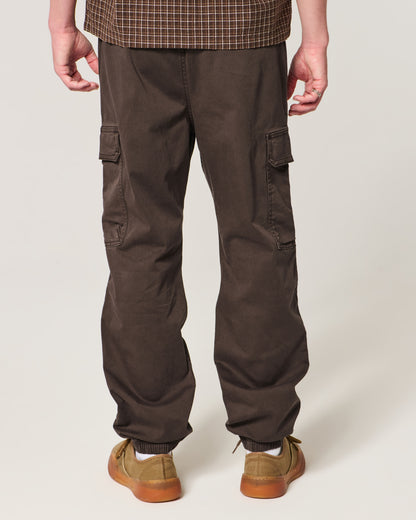 Hollister Loose Twill Cargo Joggers