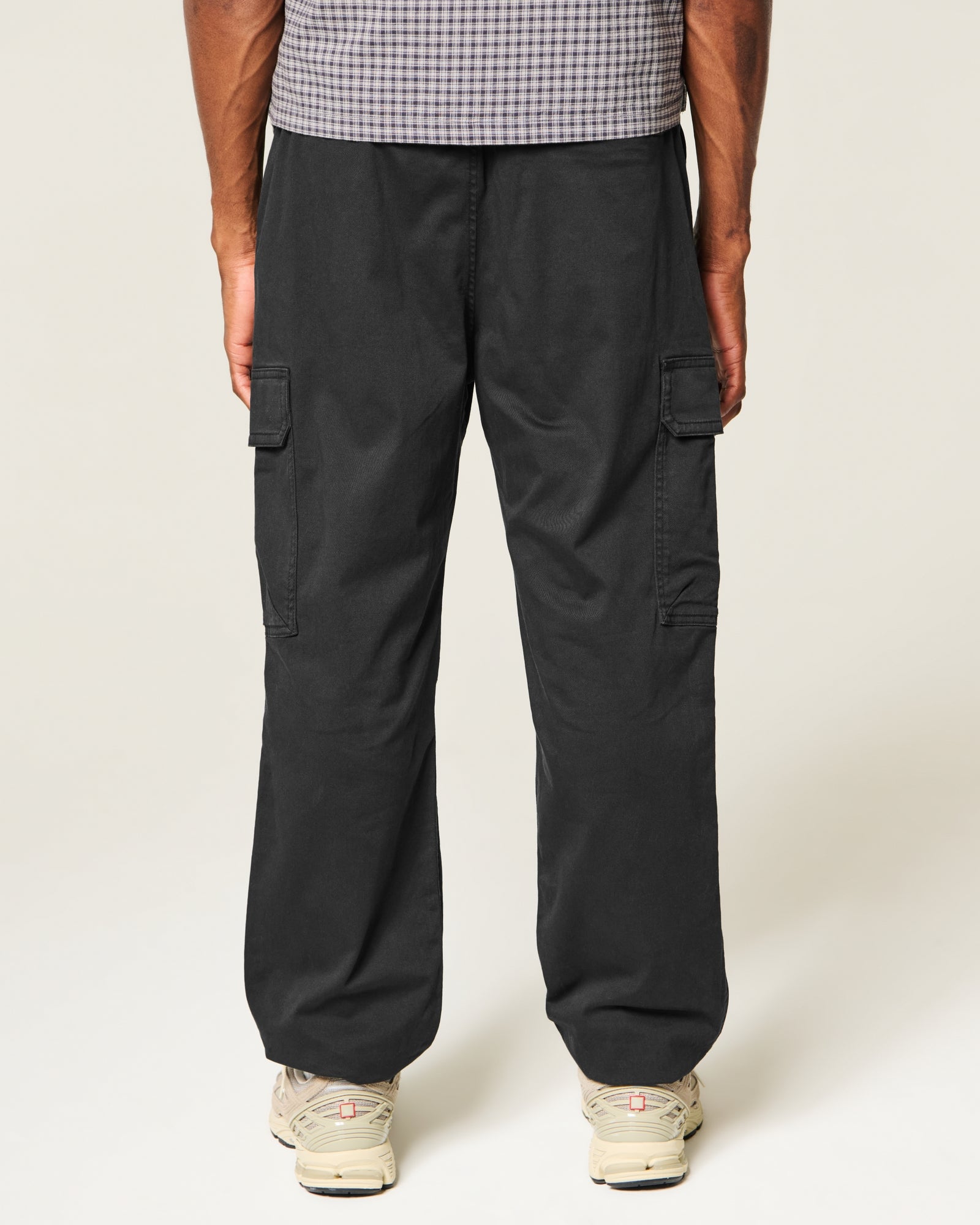 Hollister Loose Twill Cargo Joggers