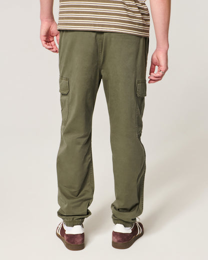 Hollister Loose Twill Cargo Joggers