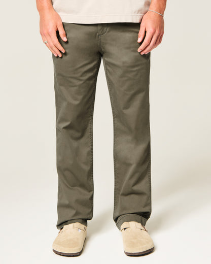 Hollister Slim Straight Chino Pants