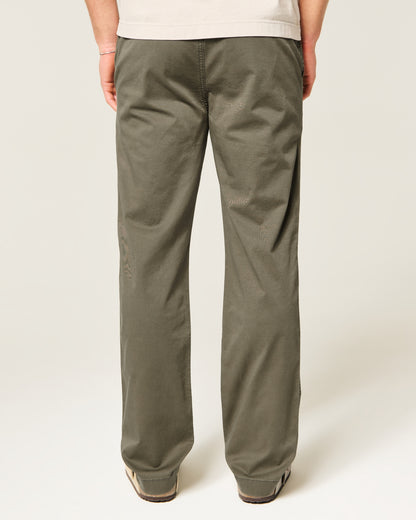 Hollister Slim Straight Chino Pants