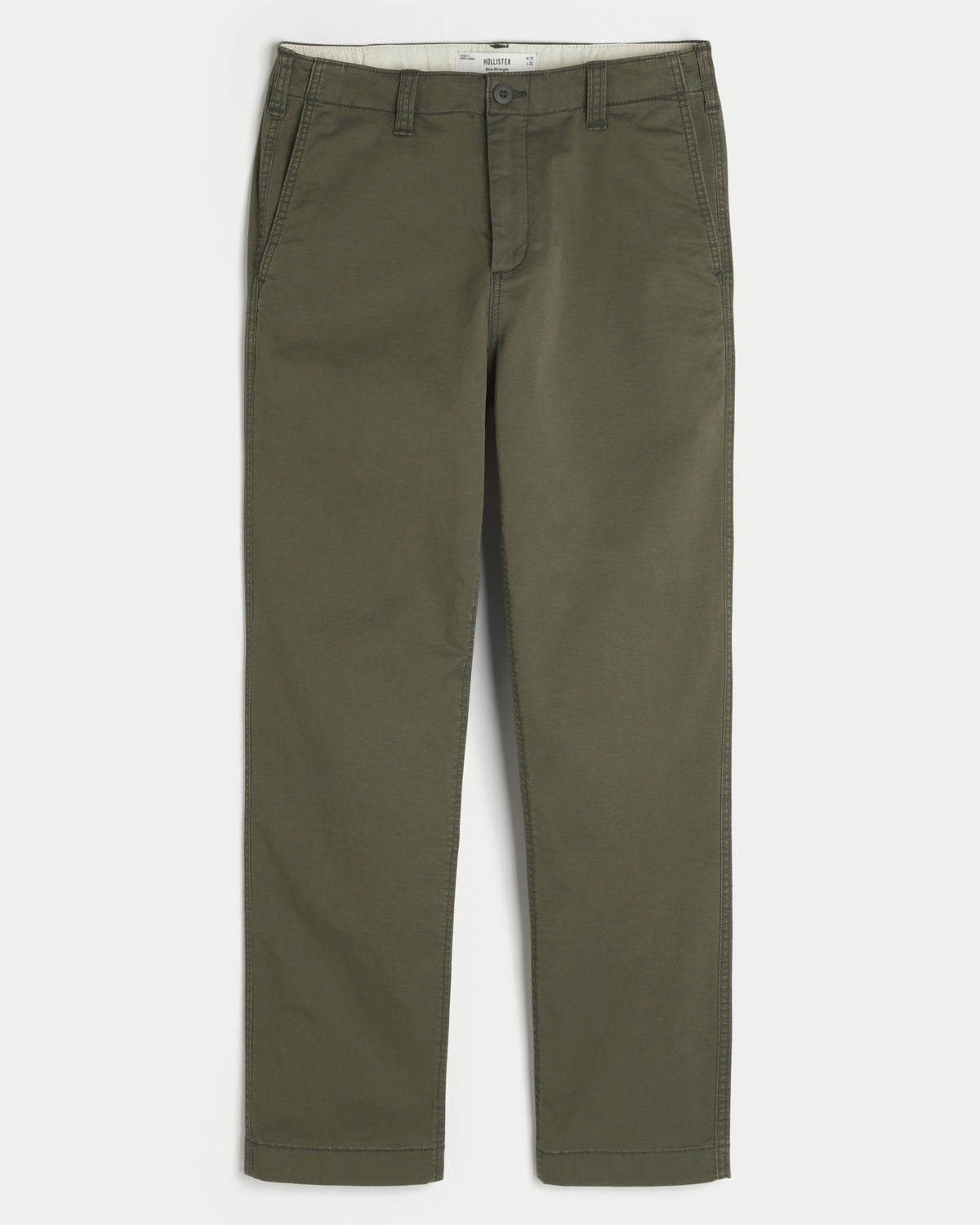 Hollister Slim Straight Chino Pants
